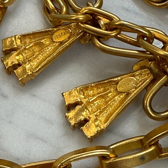 Rare GERARD YOSCA multi strand statement necklace - Picture 13 of 16